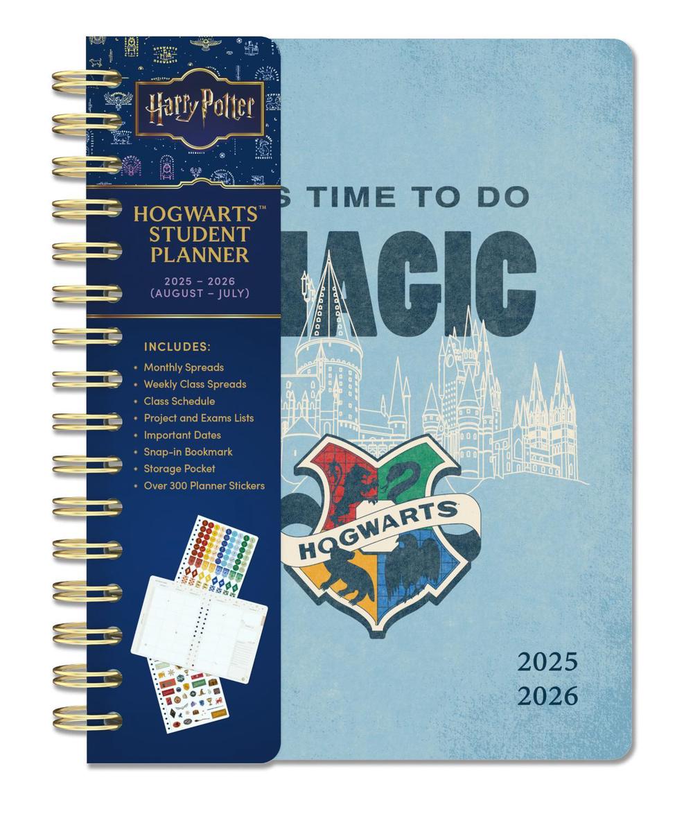 2025-2026 Harry Potter: Hogwarts Student Planner by Insight Editions - ISBN: 9798886639360