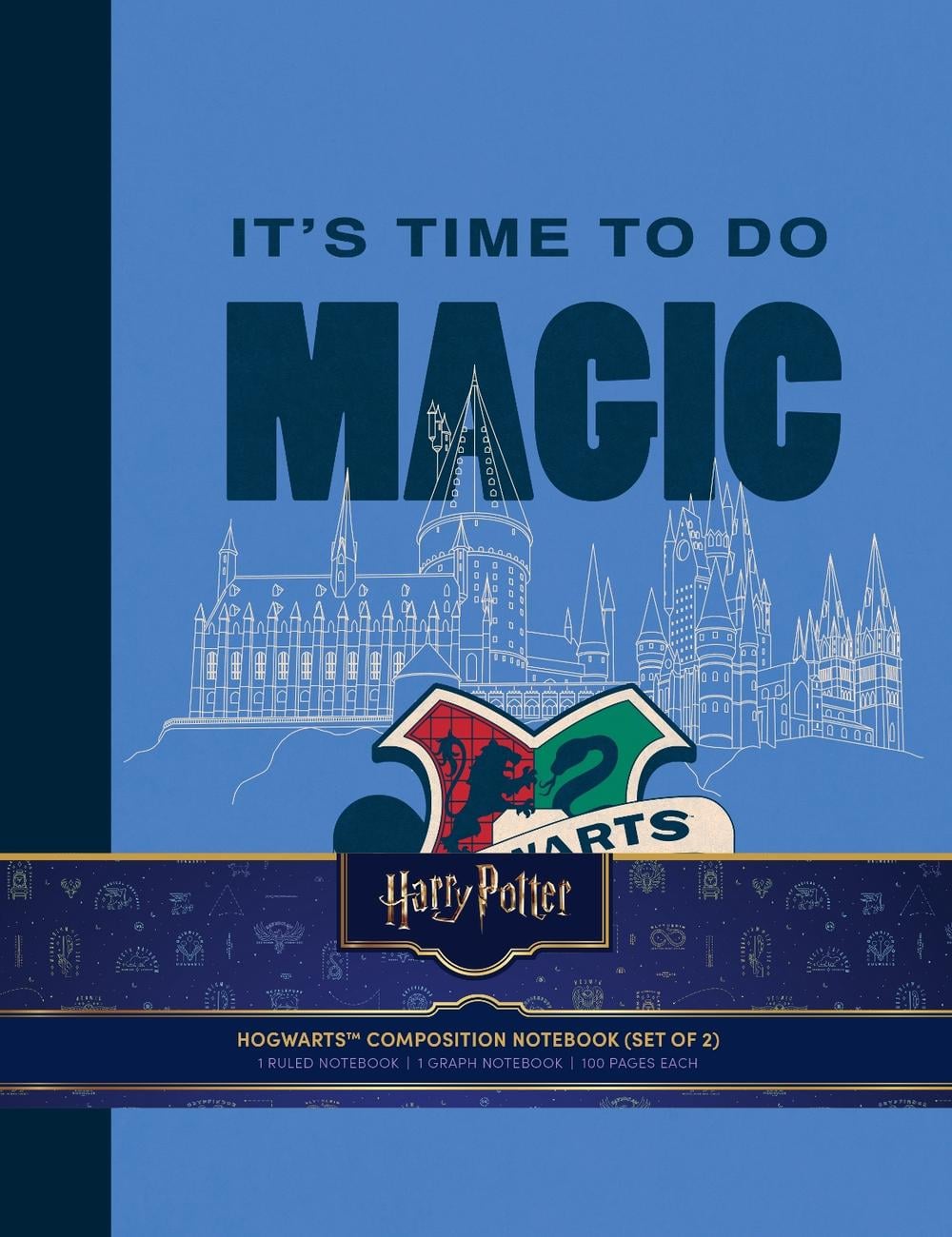 Harry Potter: Hogwarts Composition Notebook Set (Set of 2) by Insight Editions - ISBN: 9798886639537