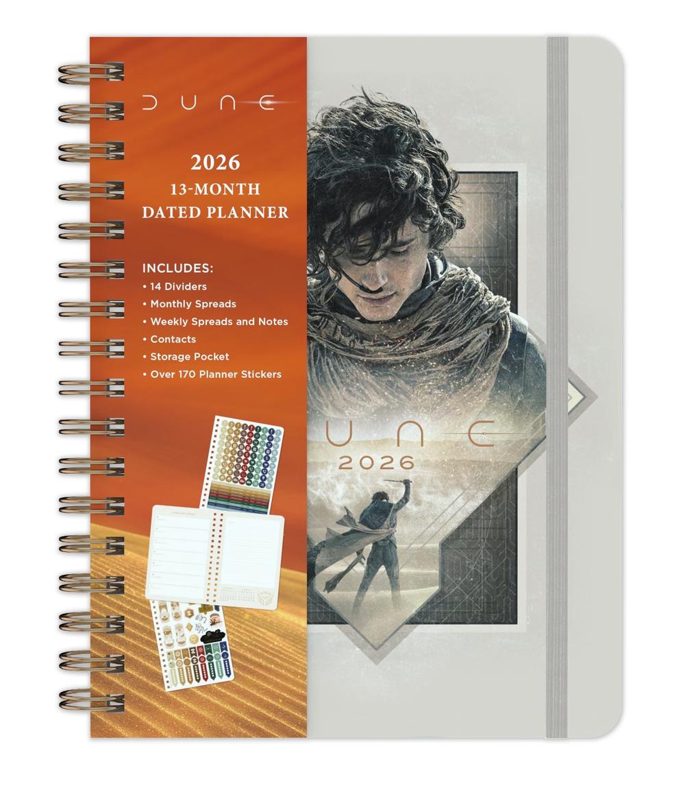 2026 Dune 13-Month Weekly Planner by Insight Editions - ISBN: 9798886639674