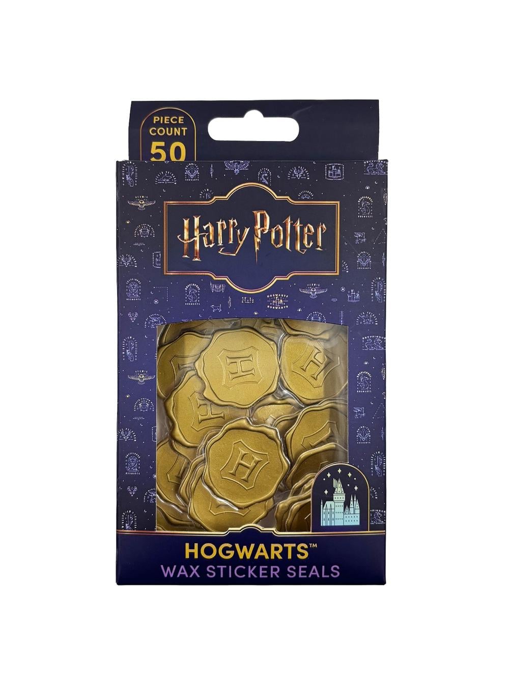 Harry Potter: Hogwarts Gold Wax Sticker Seals (Set of 50) by Insight Editions - ISBN: 9798886639902
