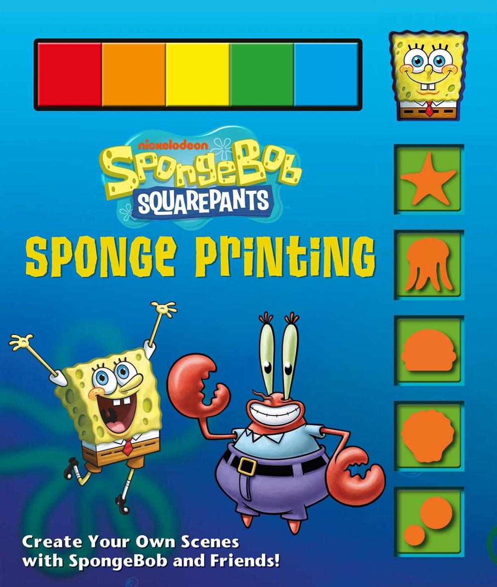 SpongeBob Sponge Printing Kit by iSeek Ltd - ISBN: 9798886743227