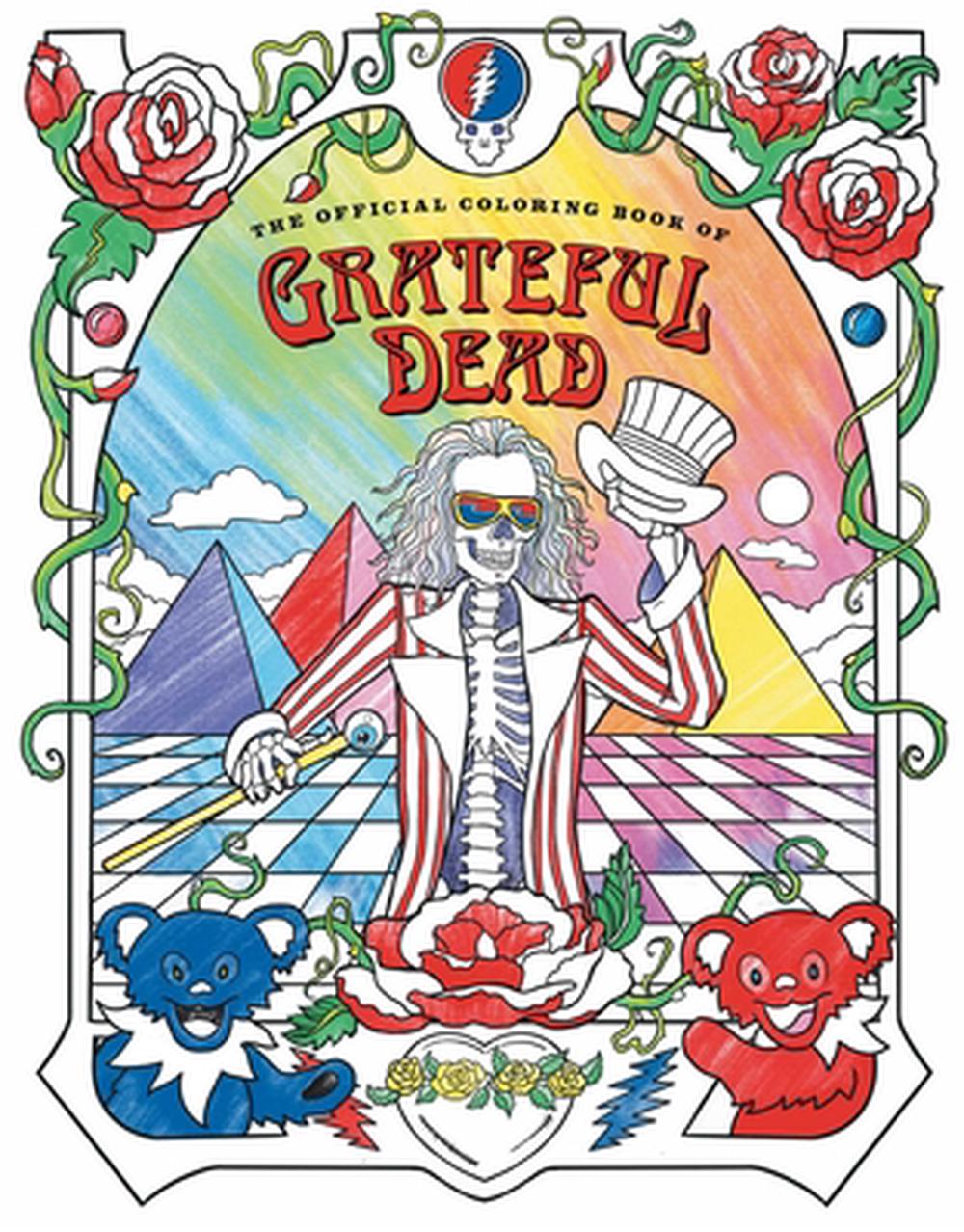 The Official Coloring Book of Grateful Dead by Erin Cadigan - ISBN: 9798886743258