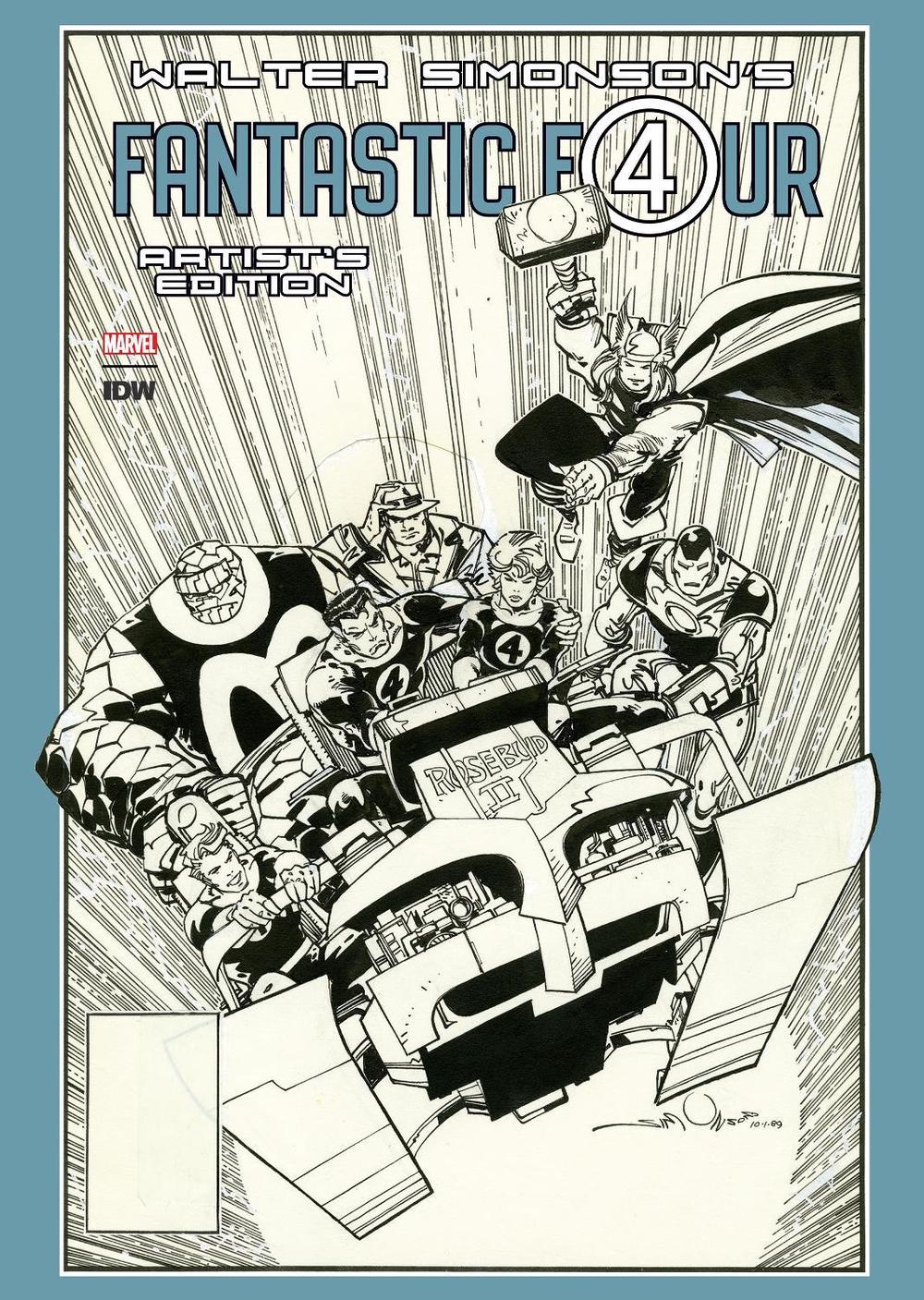 Walter Simonson’s Fantastic Four Artist’s Edition, 9798887240350