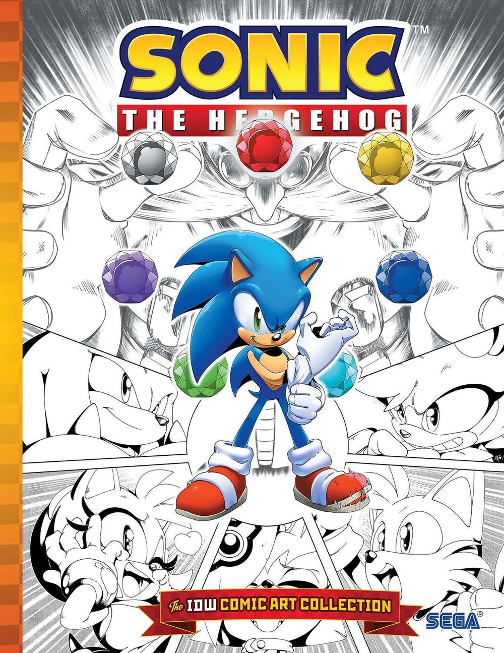Sonic the Hedgehog: The IDW Comic Art Collection, 9798887240428