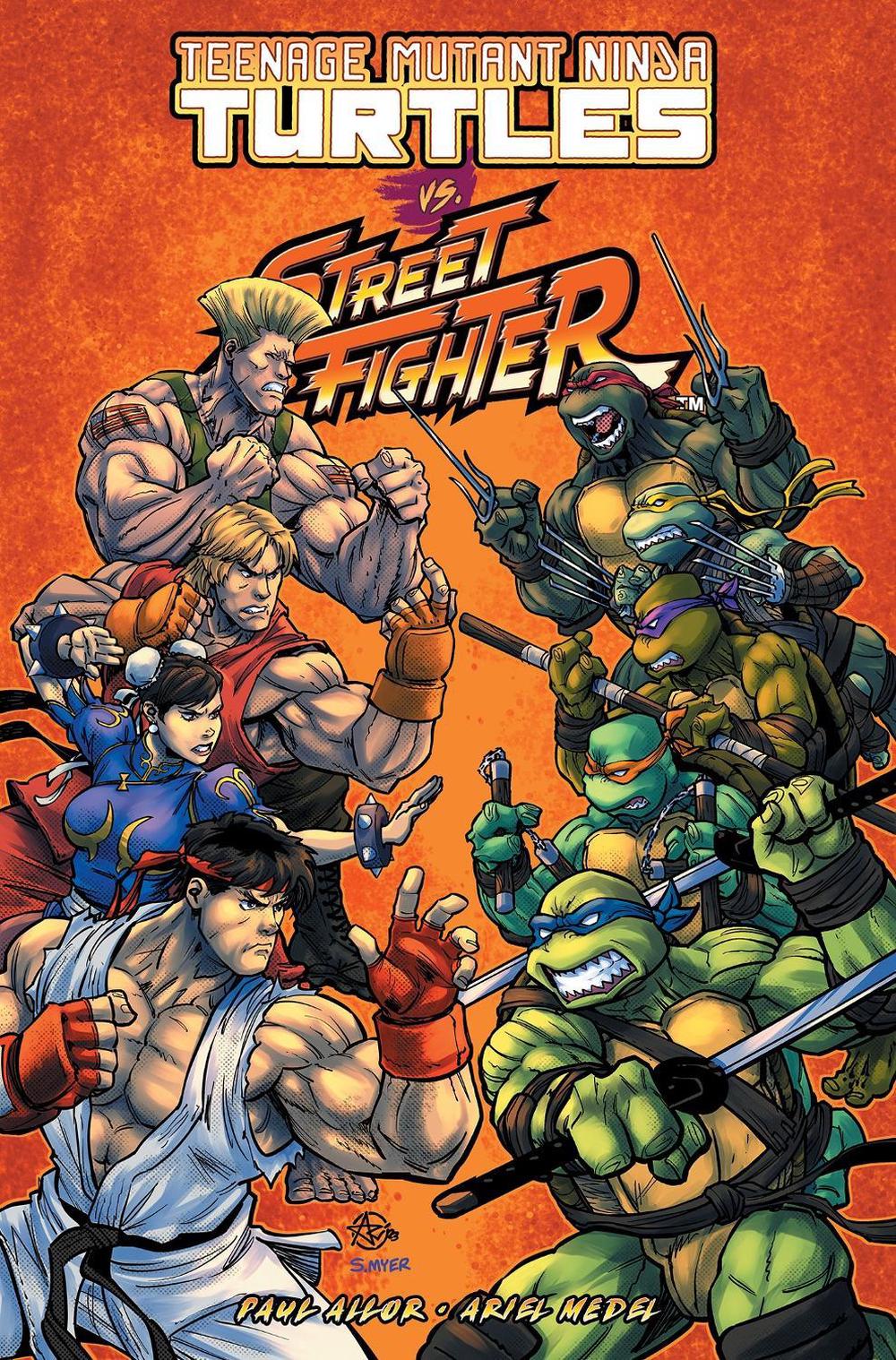 Teenage Mutant Ninja Turtles Vs. Street Fighter, 9798887240770