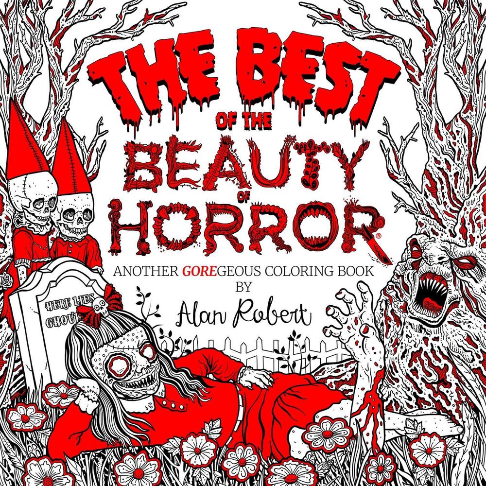 The Best of The Beauty of Horror: Another GOREgeous Coloring Book, 9798887240886