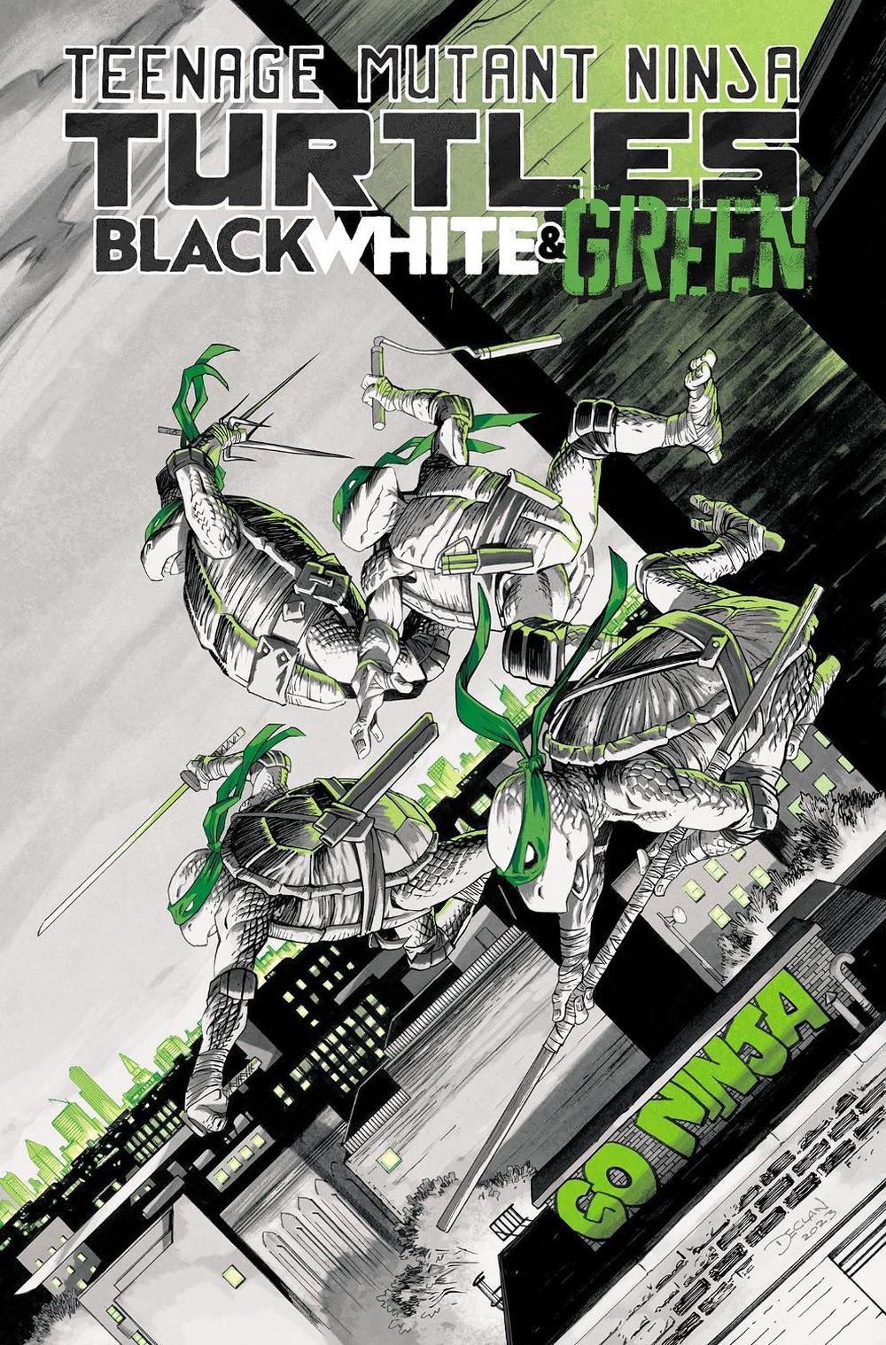 Teenage Mutant Ninja Turtles: Black, White, and Green, 9798887241579