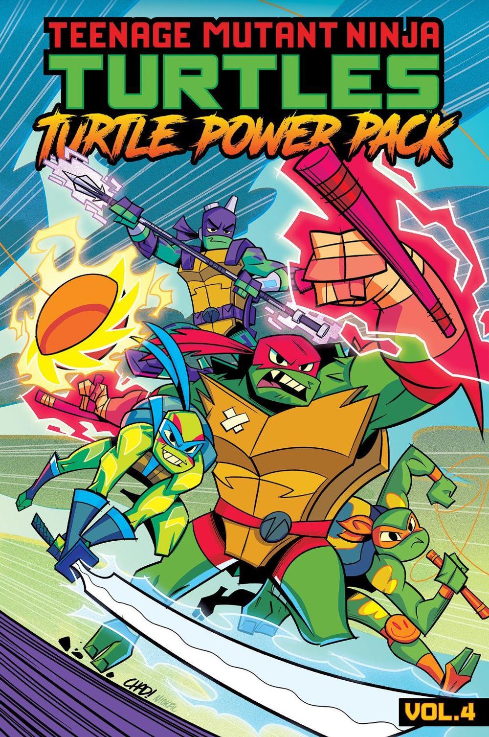 Teenage Mutant Ninja Turtles: Turtle Power Pack, Vol. 4 by Matthew K. Manning - ISBN: 9798887244808