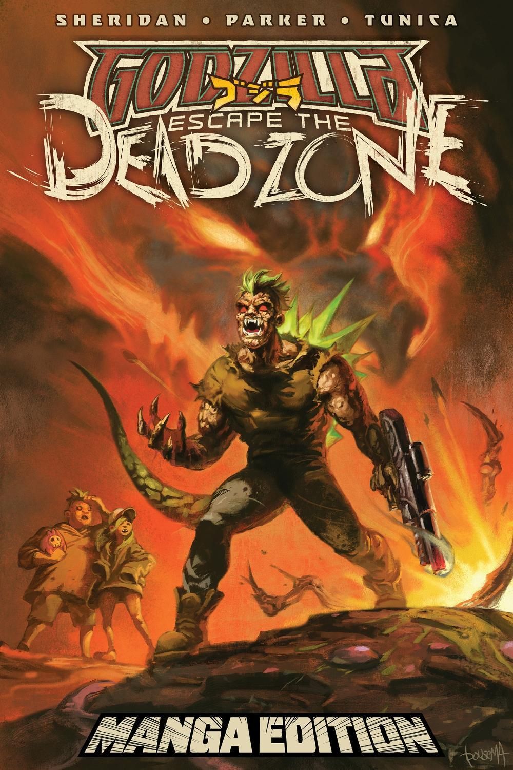 Godzilla: Escape the Deadzone [Kai-Sei Era]--Manga Style Edition by Ethan Parker - ISBN: 9798887244969