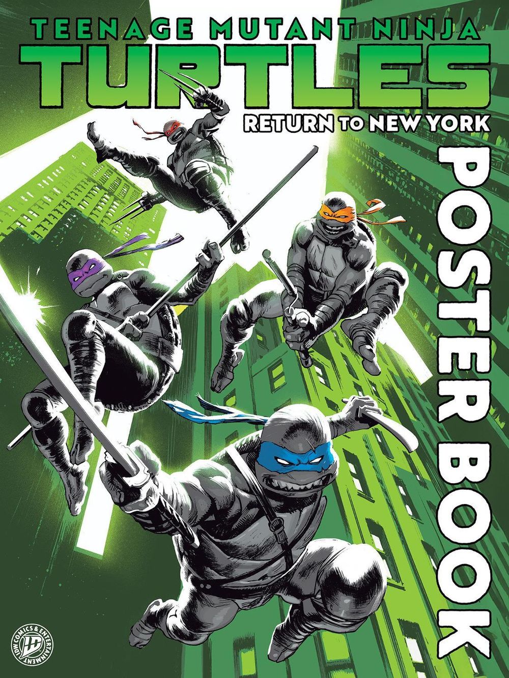 Teenage Mutant Ninja Turtles: Return to New York Poster Book by Joëlle Jones - ISBN: 9798887245140