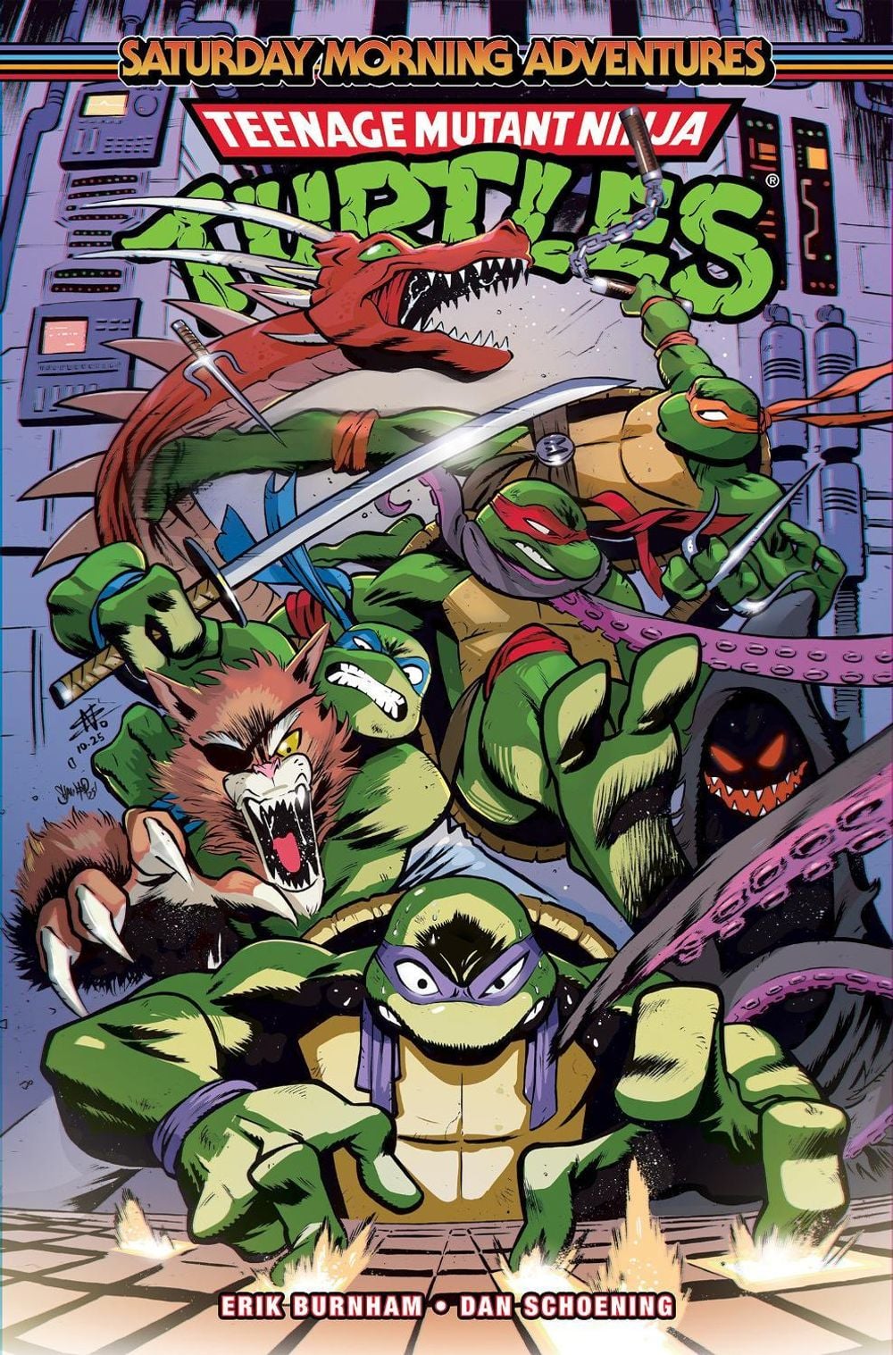 Teenage Mutant Ninja Turtles: Saturday Morning Adventures, Vol. 9 by Erik Burnham - ISBN: 9798887245157