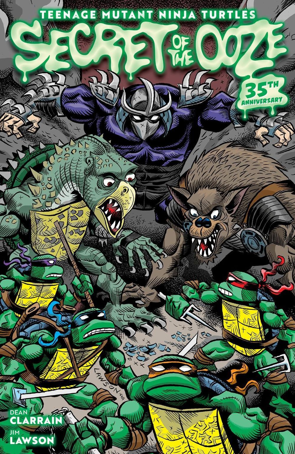 Teenage Mutant Ninja Turtles: Secret of the Ooze--35th Anniversary by Dean Clarrain - ISBN: 9798887245317