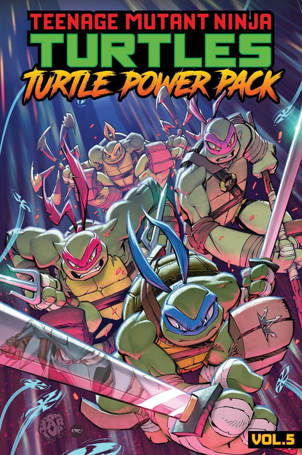 Teenage Mutant Ninja Turtles: Turtle Power Pack, Vol. 5 by Matthew K. Manning - ISBN: 9798887245362