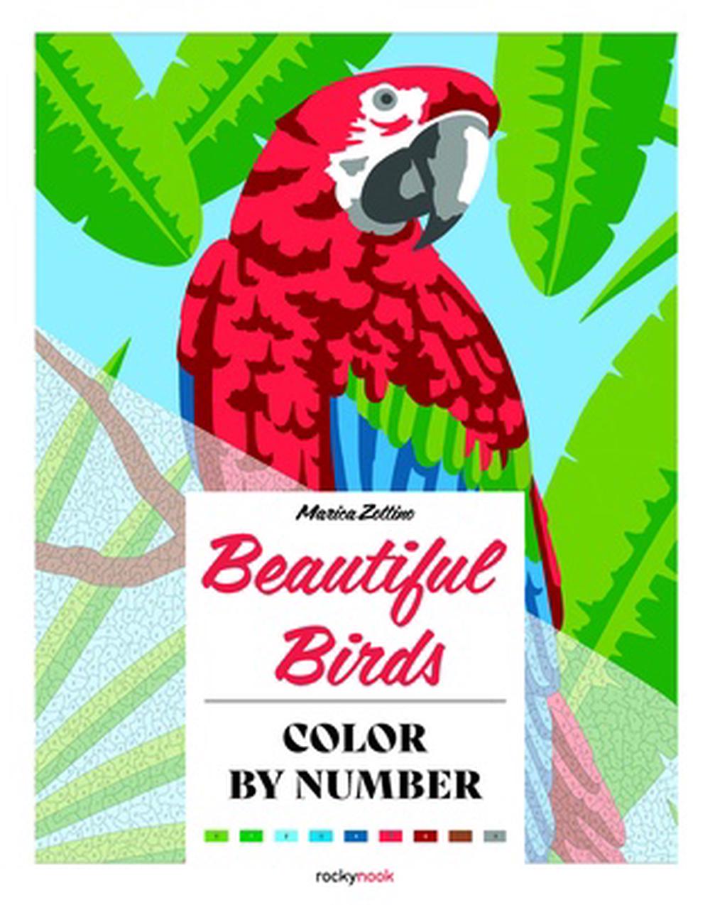 Beautiful Birds: Color By Number, 9798888145470
