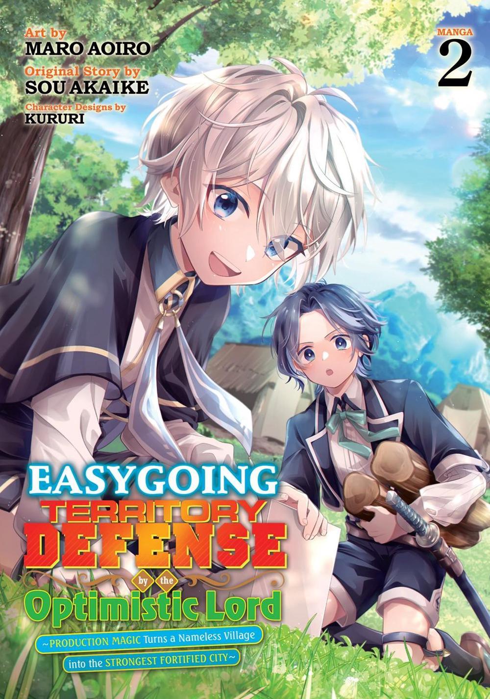Easygoing Territory Defense by the Optimistic Lord: Production Magic Turns a Nameless Village into the Strongest Fortified City (Manga) Vol. 2, 9798888435854