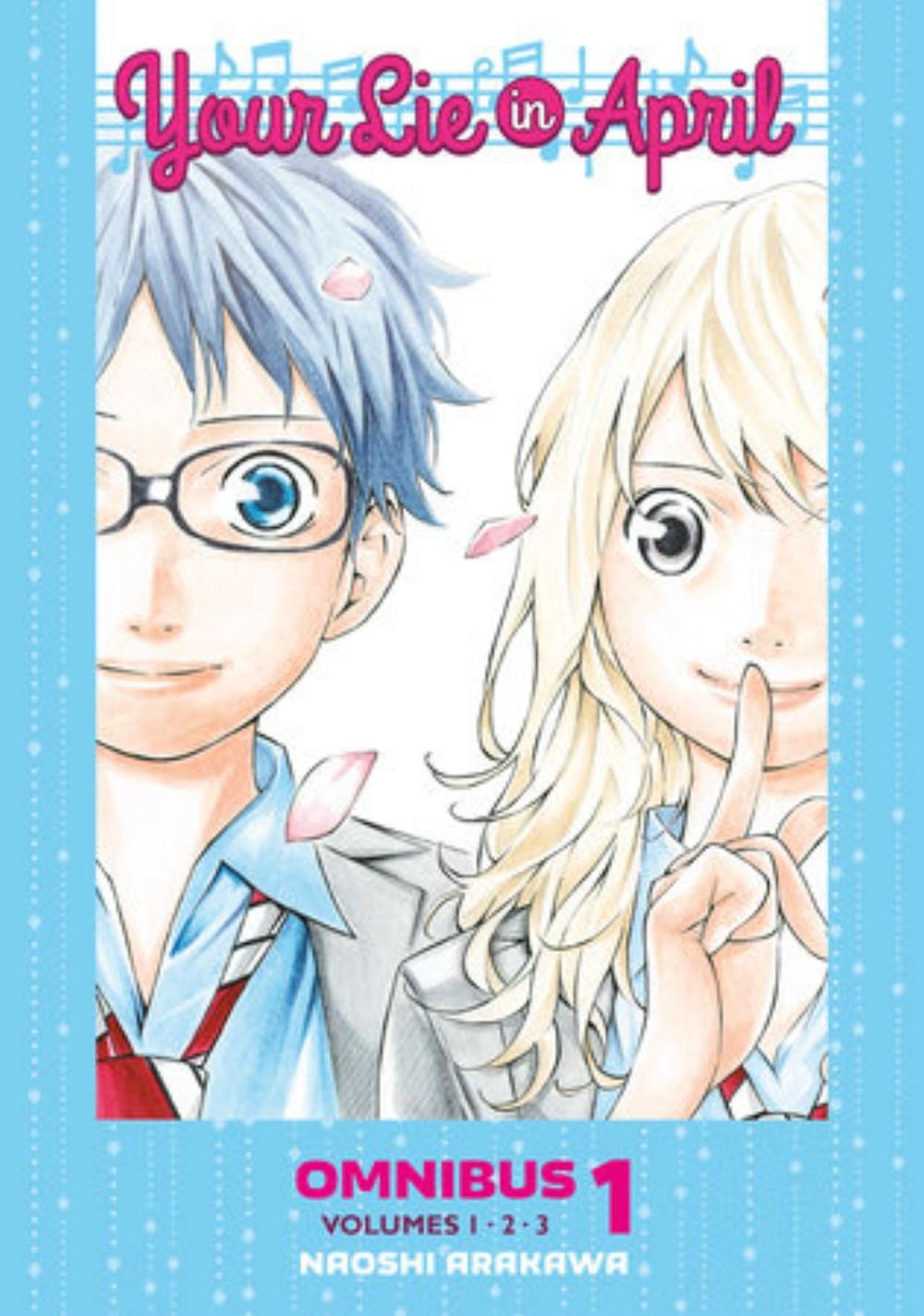 Your Lie in April Omnibus 1 (Vol. 1-3), 9798888772249
