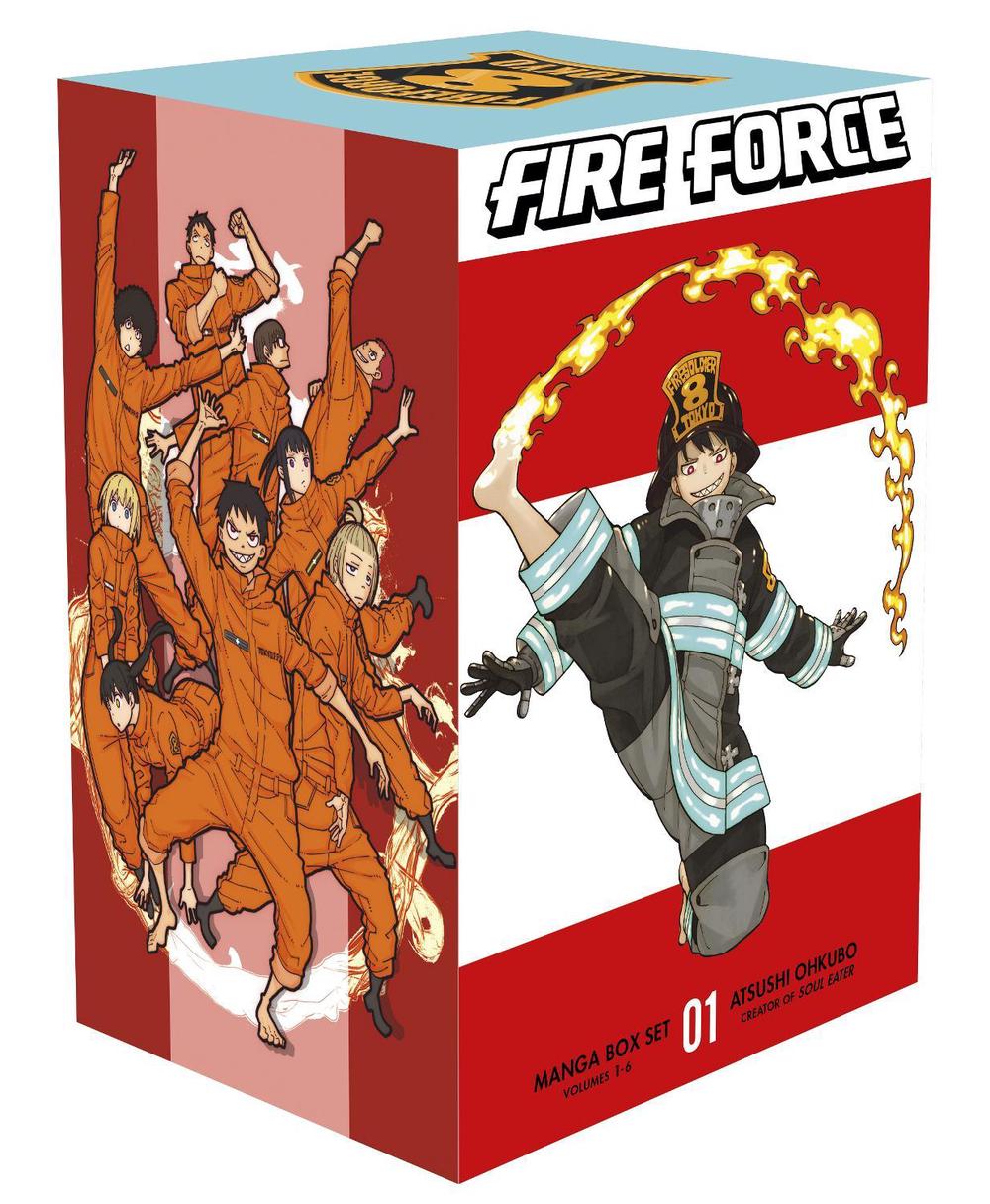 Fire Force Manga Box Set 1 (Vol. 1-6), 9798888772584