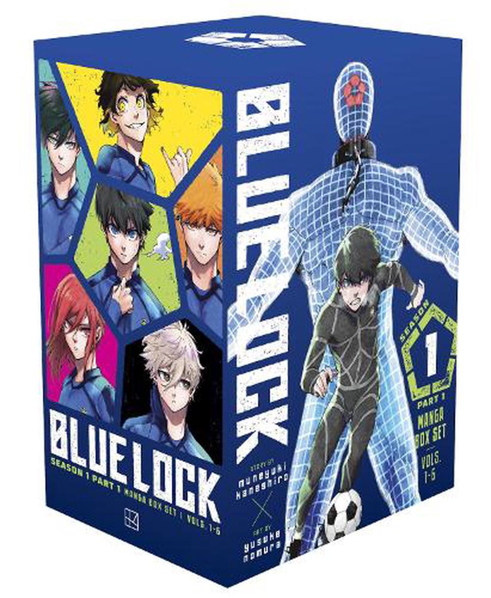 Blue Lock Season 1 Part 1 Manga Box Set, 9798888773499