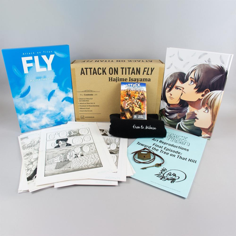 Attack on Titan 35: FLY Collector's Box Set, 9798888774359