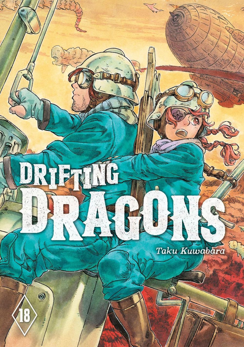 Drifting Dragons 18 by Taku Kuwabara - ISBN: 9798888775325