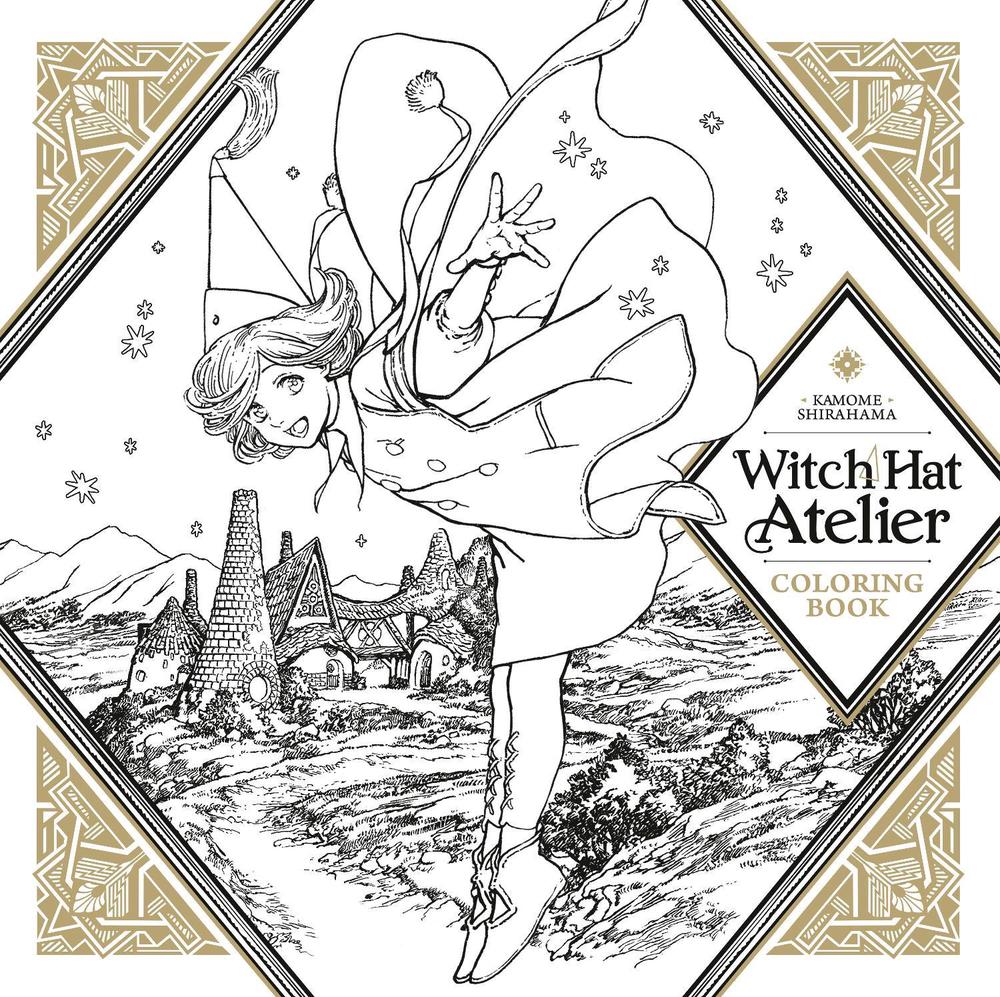 Witch Hat Atelier Coloring Book, 9798888777022