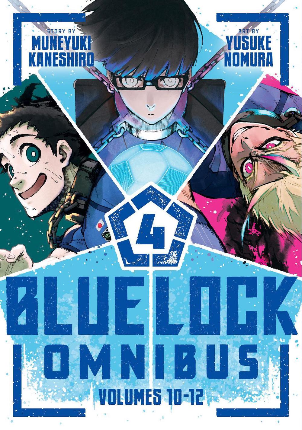 Blue Lock Omnibus 4 (Vol. 10-12) by Muneyuki Kaneshiro - ISBN: 9798888778241