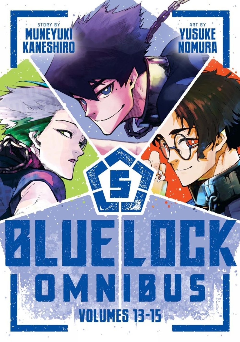 Blue Lock Omnibus 5 (Vol. 13-15) by Muneyuki Kaneshiro - ISBN: 9798888778258