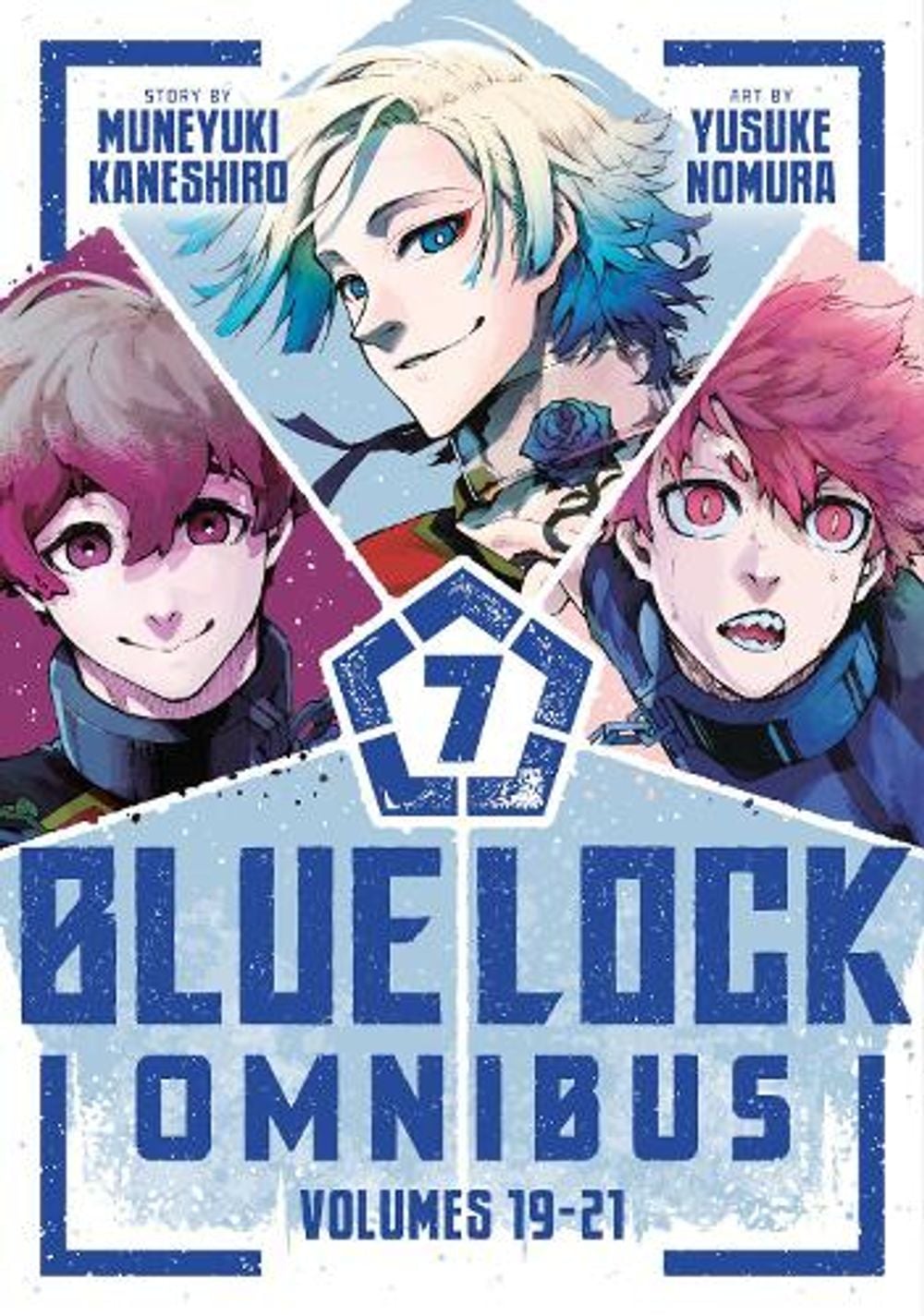 Blue Lock Omnibus 7 (Vol. 19-21) by Muneyuki Kaneshiro - ISBN: 9798888778272