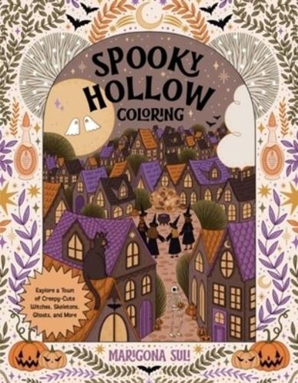 Spooky Hollow Coloring by Marigona Suli - ISBN: 9798890035110