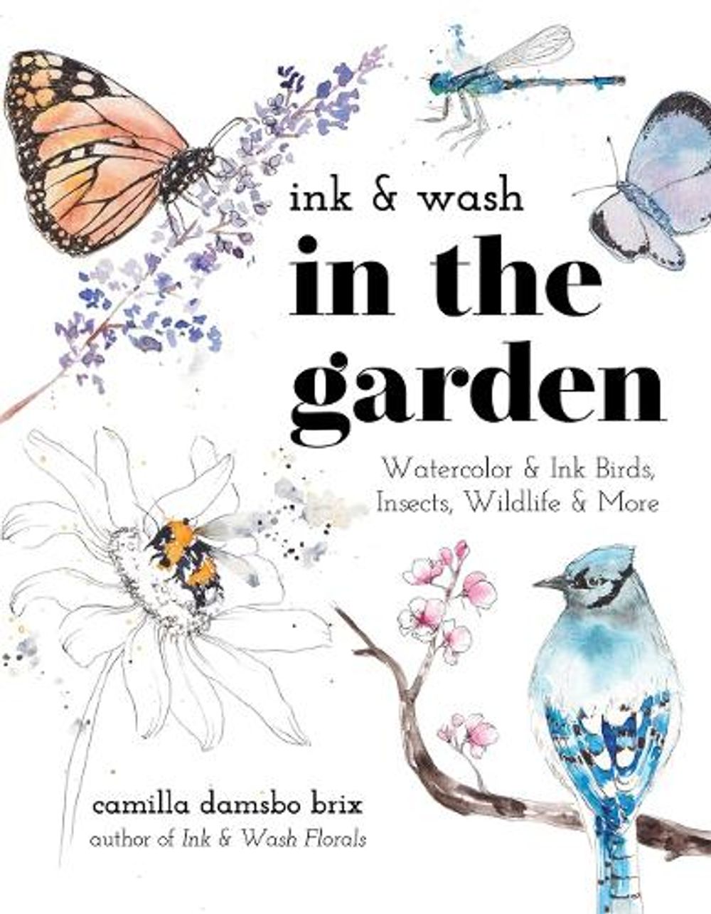 Ink & Wash in the Garden by Camilla Damsbo Brix - ISBN: 9798890039910