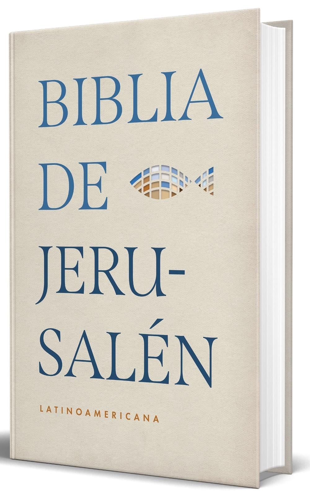 Biblia Católica Biblia de Jerusalén Latinoamericana, tapa dura, edición clásica marrón arena / Spanish Jerusalem Bible, Latin American Edition, Hardcover, by Biblia de Jerusalén - ISBN: 9798890984265