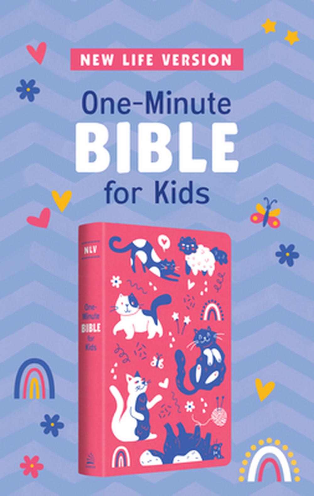 One-Minute Bible for Kids (Girls' Cover): New Life Version, 9798891510197