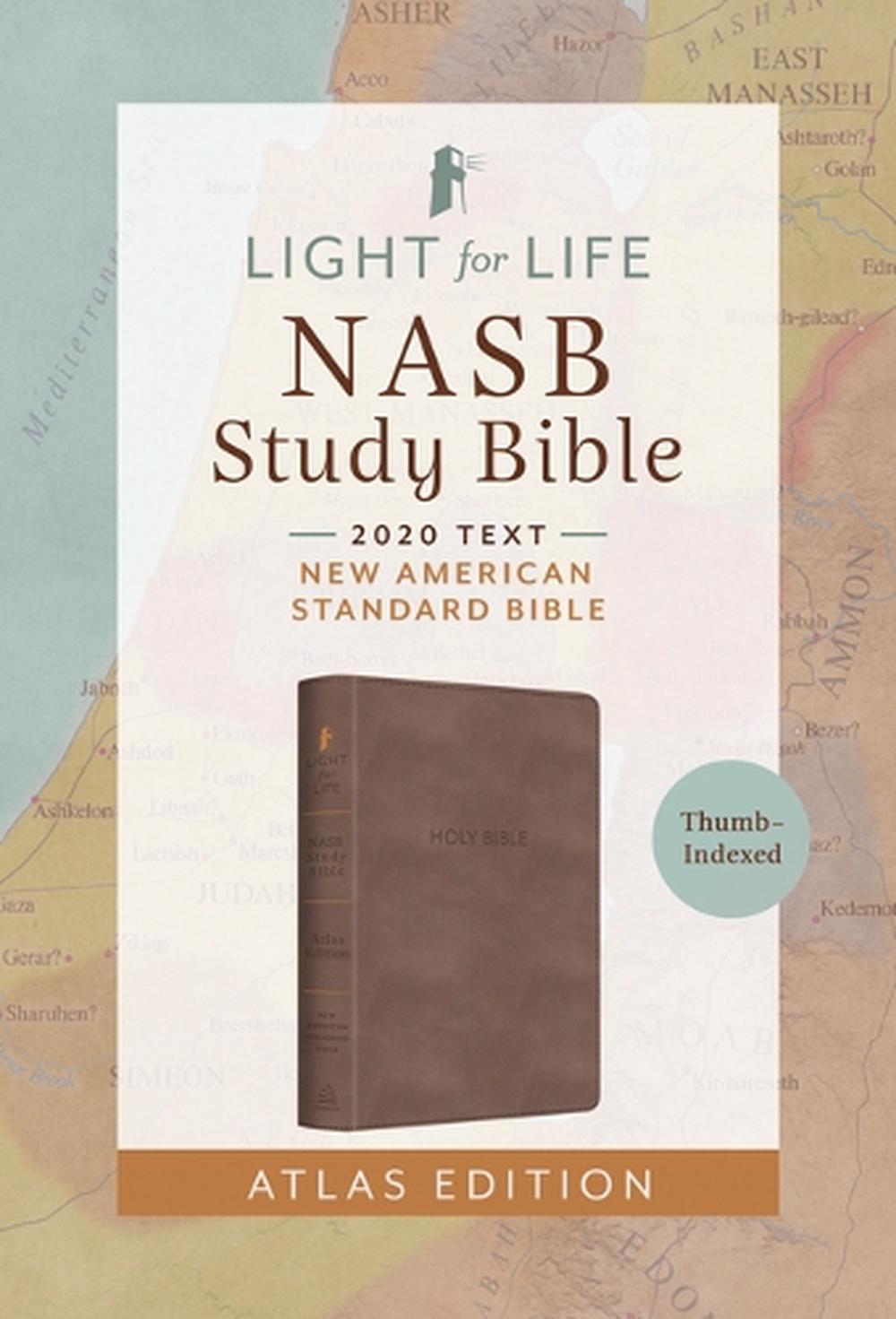 The Light for Life NASB Study Bible--Atlas Edition [Thumb Indexed] (Mocha Brown), 9798891511378