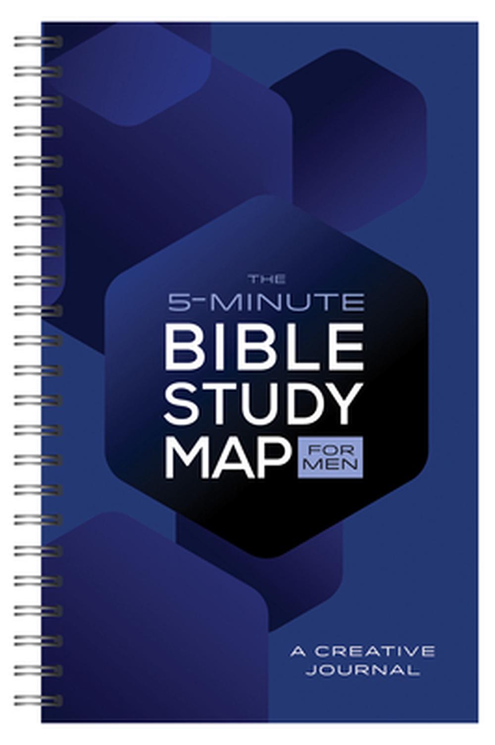 5-Minute Bible Study Map for Men: A Creative Journal, 9798891511859