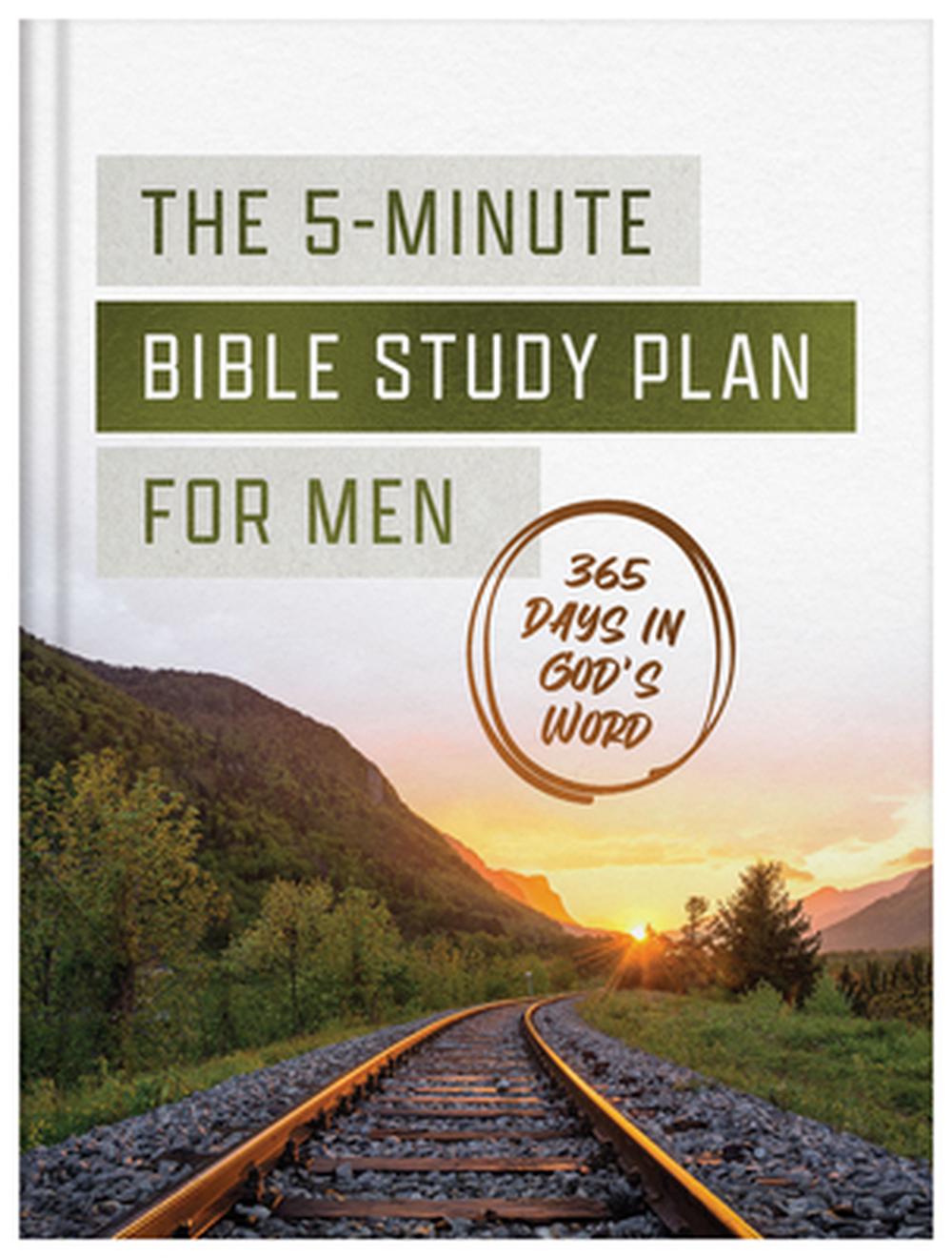 5-Minute Bible Study Plan for Men: 365 Days in God's Word, 9798891512443