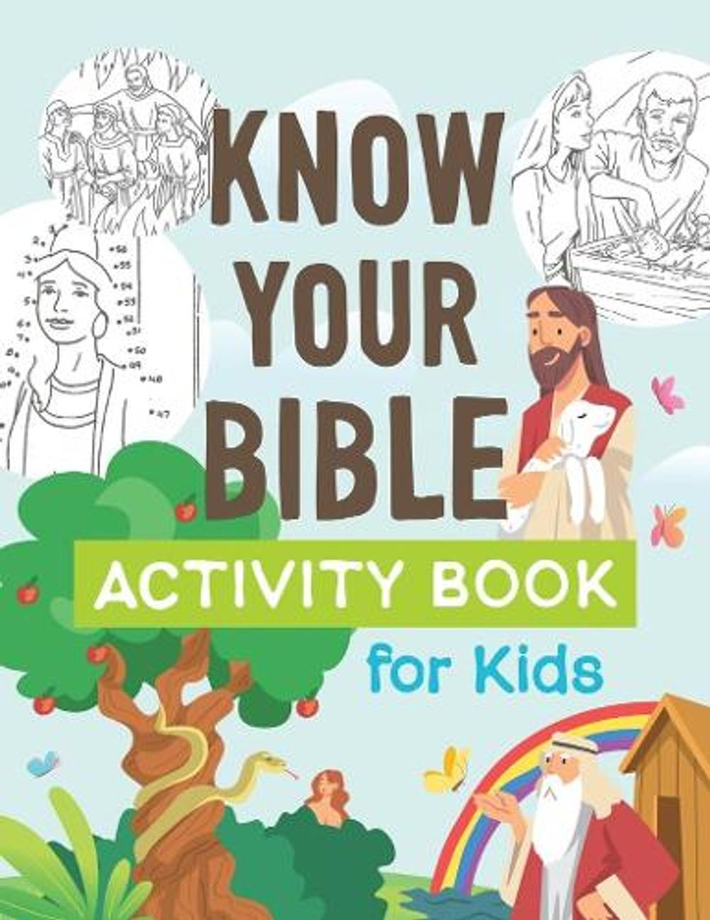 Know Your Bible Activity Book for Kids by Compiled by Barbour Staff - ISBN: 9798891512771