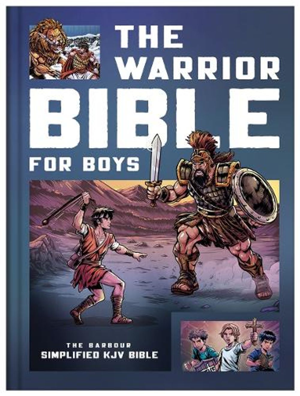 The Warrior Bible for Boys--The Barbour Simplified KJV Bible by Barbour Bibles - ISBN: 9798891513495
