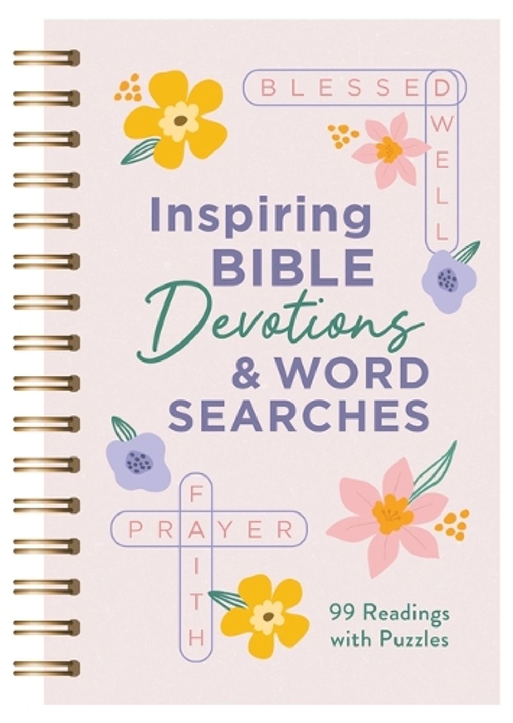 Inspiring Bible Devotions & Word Searches: 99 Readings with Puzzles by Compiled by Barbour Staff - ISBN: 9798891514096