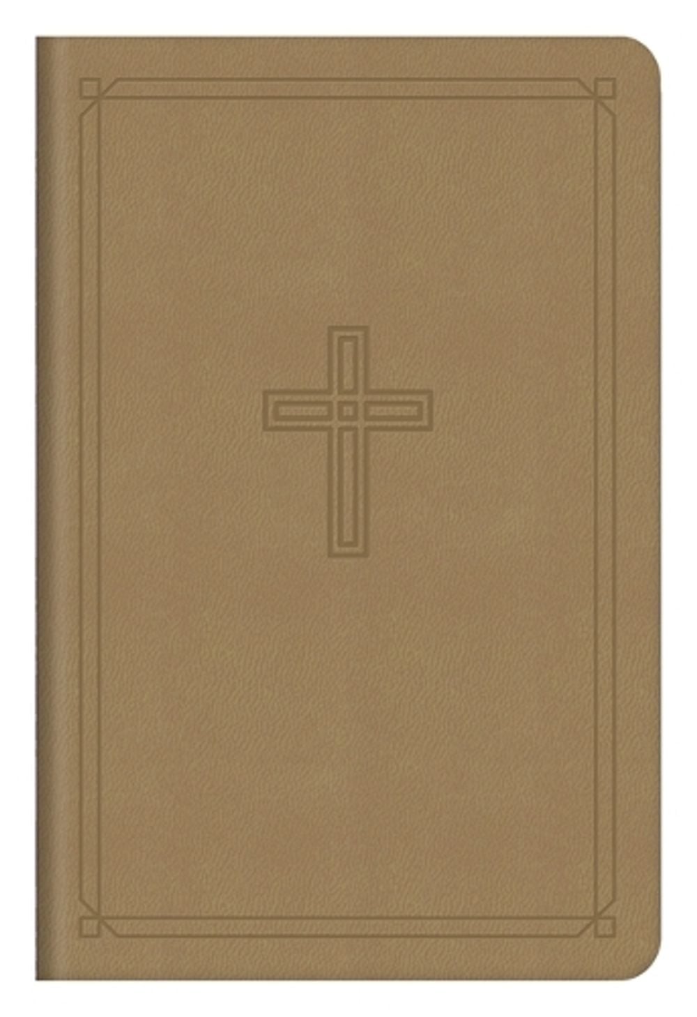 KJV Deluxe Gift & Award Bible (Dicarta Tan) by Barbour Bibles - ISBN: 9798891515192