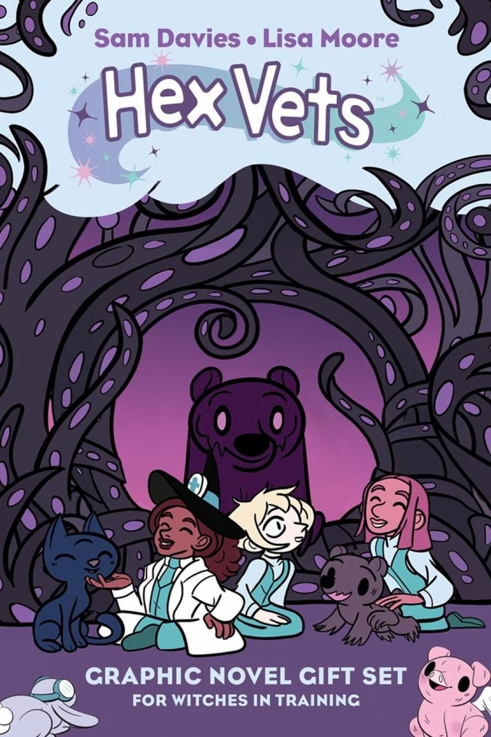 Hex Vets: Graphic Novel Gift Set for Witches in Training by Sam Davies - ISBN: 9798892159333