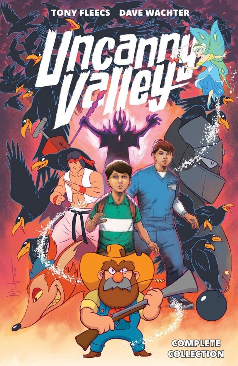Uncanny Valley Complete Collection by Tony Fleecs - ISBN: 9798892159951