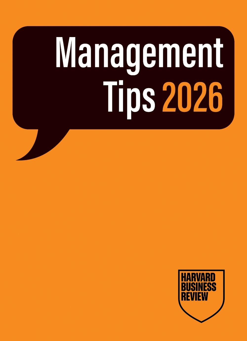 Management Tips 2026: From Harvard Business Review, 9798892792622