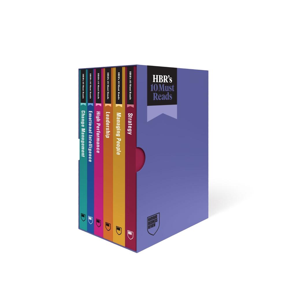HBR's 10 Must Reads Boxed Set (Updated + Expanded, 6 Books), 9798892792899