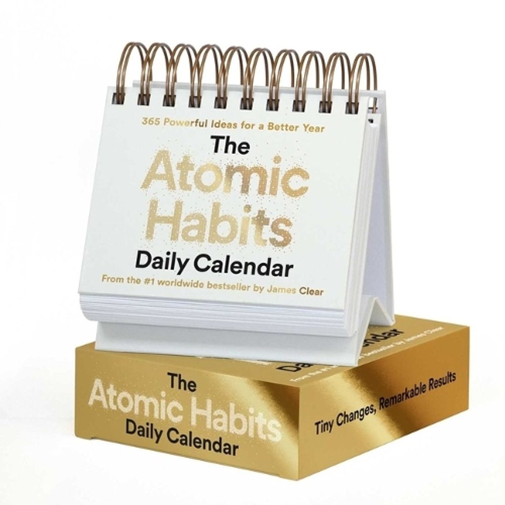 The Atomic Habits Daily Calendar by James Clear - ISBN: 9798893311419