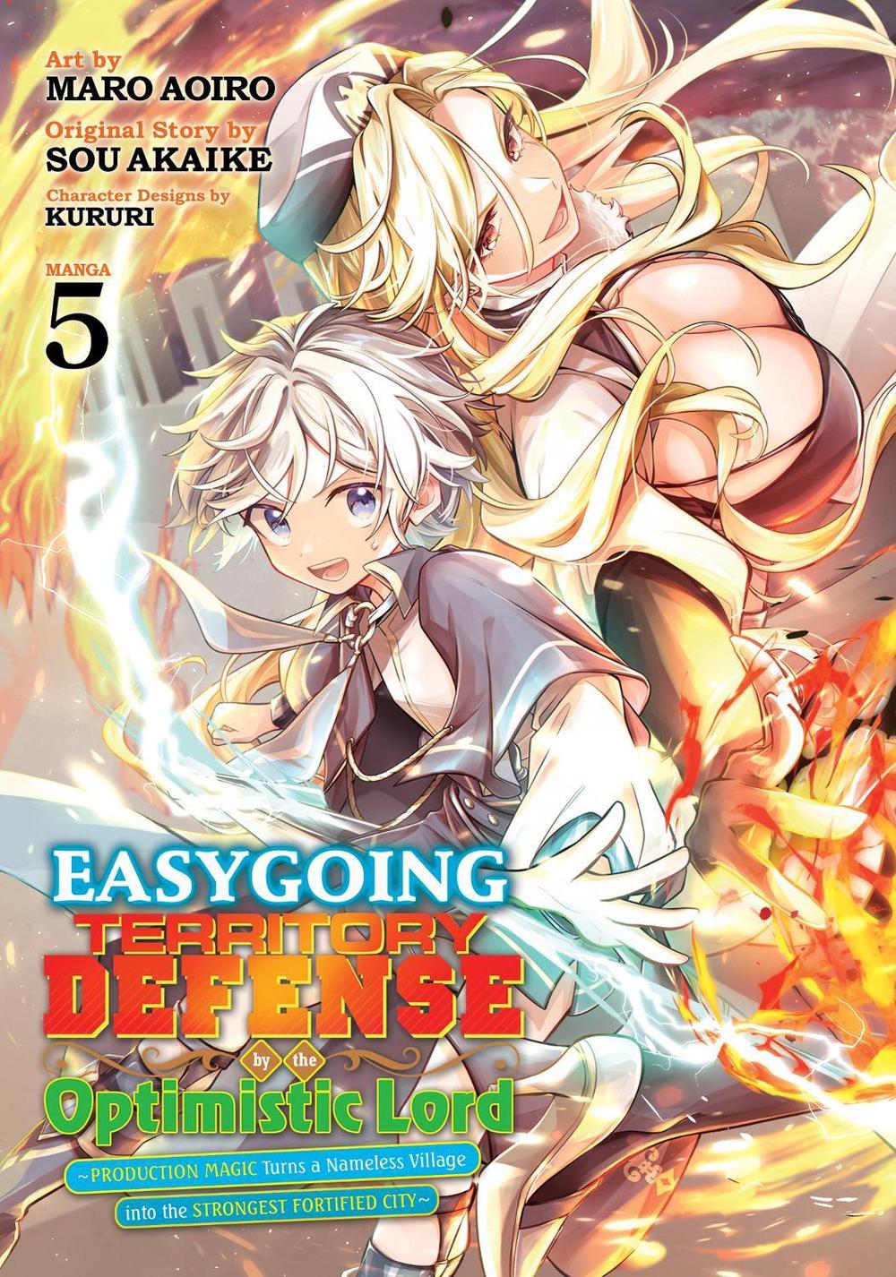 Easygoing Territory Defense by the Optimistic Lord: Production Magic Turns a Nameless Village into the Strongest Fortified City (Manga) Vol. 5, 9798893731347