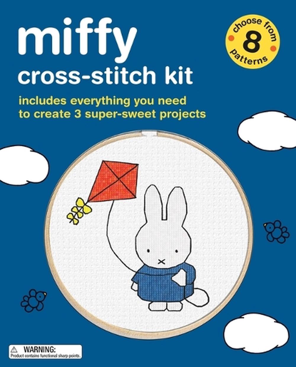 Miffy Cross-Stitch Kit, 9798894140124