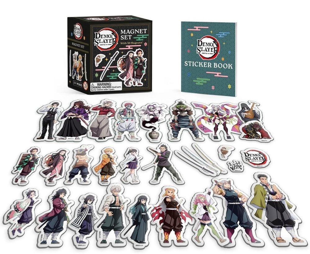 Demon Slayer: Kimetsu no Yaiba: Magnet Set by Running Press - ISBN: 9798894141480