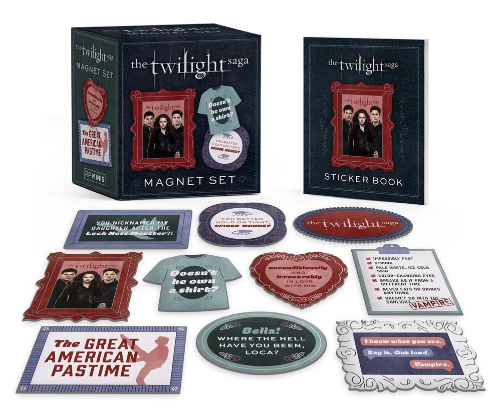 The Twilight Saga Magnet Set by Running Press - ISBN: 9798894141510