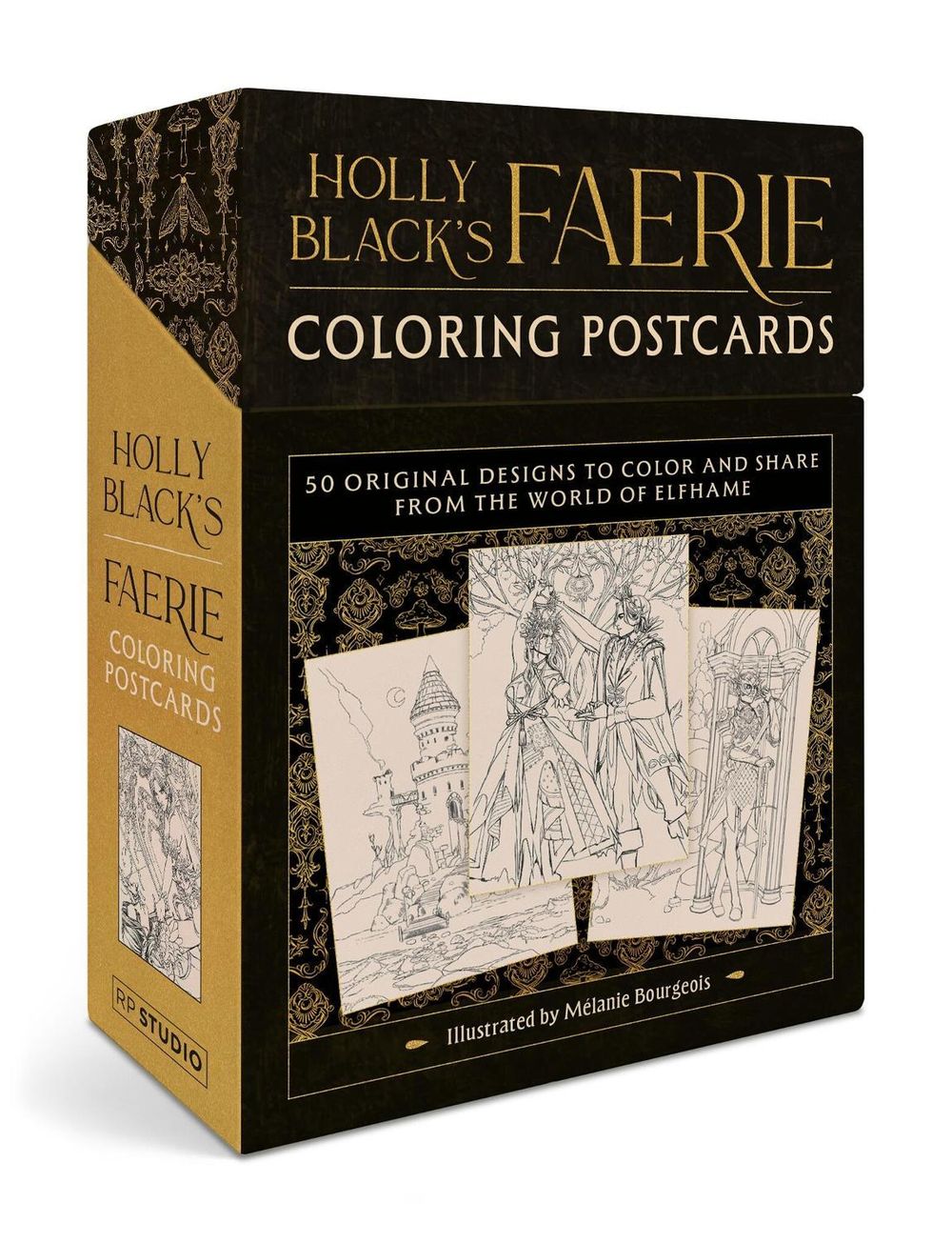 Holly Black's Faerie Coloring Postcards by Holly Black - ISBN: 9798894141619