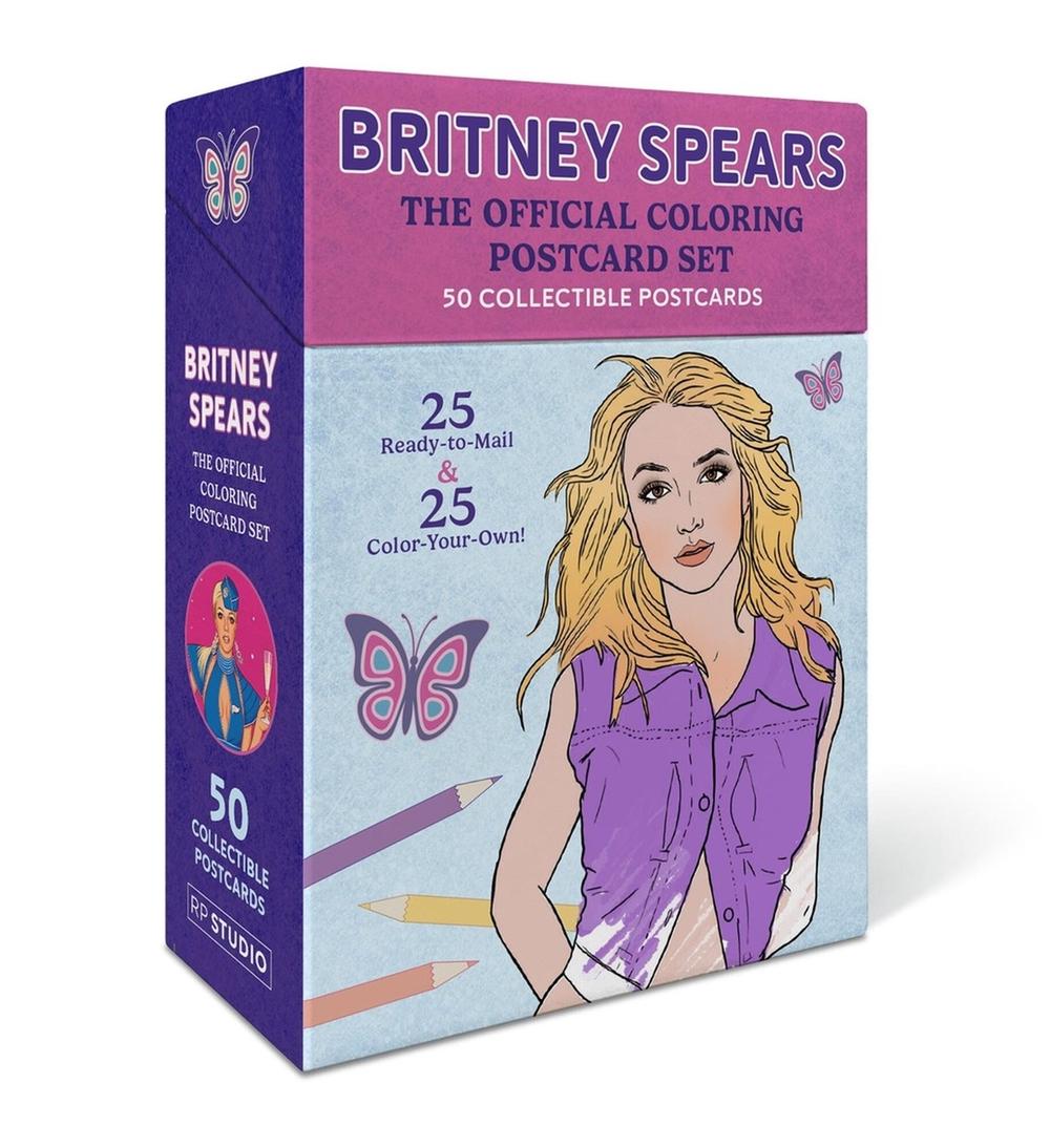 Britney Spears: The Official Coloring Postcard Set by Running Press - ISBN: 9798894141978